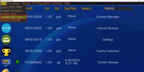 ps vita vpk archive|Vita3K .